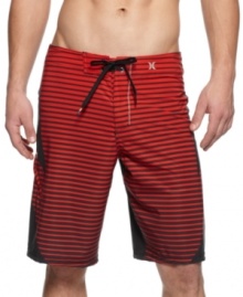 Signature Hurley board shorts give you classic style when you're ready to hit the waves. Signature Hurley board shorts give you classic style when you're ready to hit the waves.