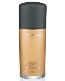 A modern foundation that combines a natural matte finish and medium-buildable coverage with broad spectrum UVA/UVB SPF 15. Comfortable and long-wearing: lasts for up to eight hours. Applies smoothly, builds coverage quickly and easily. Contains specially treated micronized pigments and soft-focus powders for a super-smooth look that helps minimize the appearance of imperfections. Absorbs and disperses oil. Contains special skin-conditioning ingredients. Oil free. A modern foundation that combines a natural matte finish and medium-buildable coverage with broad spectrum UVA/UVB SPF 15. Comfortable and long-wearing: lasts for up to eight hours. Applies smoothly, builds coverage quickly and easily. Contains specially treated micronized pigments and soft-focus powders for a super-smooth look that helps minimize the appearance of imperfections. Absorbs and disperses oil. Contains special skin-conditioning ingredients. Oil free.