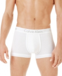 Lightweight cotton trunk. Body-defining fit. Contour pouch flatters physique. U1704 Lightweight cotton trunk. Body-defining fit. Contour pouch flatters physique. U1704