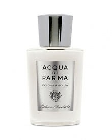 Fresh, sensual, vibranta refined cologne that represents the unmistakable style and timeless elegance of Acqua di Parma. The spicy citrus scent blends hints of jasmine, amber, white musk, and refined floral. Fresh, sensual, vibranta refined cologne that represents the unmistakable style and timeless elegance of Acqua di Parma. The spicy citrus scent blends hints of jasmine, amber, white musk, and refined floral.