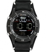 Unlisted captures modern watch design with this sleek cuff watch.