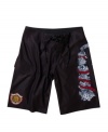 Get that laid-back warm-weather look you love with these board shorts from Quiksilver.