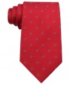 Anchor the day in statement-style with this silk tie from Nautica.