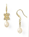 When the occasion calls for baubles, Carolee's pearl drop earrings are sophisticated sparklers. Pair these with an elegant evening look to hit the right taste notes.