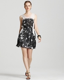 Theory Diamia Exploding Flower Dress