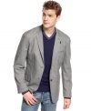 Sharpen your casual image with this blazer from DKNY Jeans.
