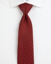 Eye-catching dots flawlessly complement this silk tie.SilkDry cleanMade in Italy