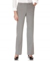 In a classic straight leg, these Calvin Klein Madison trousers are perfect for a polished look!