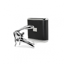 The Rabbit is known for fusing form and function, a sleek, ergonomic design that pulls a cork in three seconds flat. Now available in the VIP Polished Sterling Model with leather grip pads and a luxurious leather and chrome case, making it the ultimate gift.