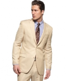 Shift into neutral. This slim-fit blazer from Tallia Orange has the perfect palette for a variety of styles. Shift into neutral. This slim-fit blazer from Tallia Orange has the perfect palette for a variety of styles.