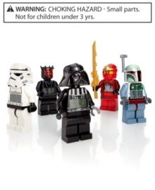 Nobody likes to get out of bed, this much is true. But if you absolutely, positively must, then why not wake up in the most fun way possible? You'll kindly forgive these fantastic Lego and Star Wars figurines for waking you oh-so-early. For ages 6 and up. Only at Macy's! Part of our new & exciting one-stop gift shop. Fun. Magical. Finds. Ready to give. Nobody likes to get out of bed, this much is true. But if you absolutely, positively must, then why not wake up in the most fun way possible? You'll kindly forgive these fantastic Lego and Star Wars figurines for waking you oh-so-early. For ages 6 and up. Only at Macy's! Part of our new & exciting one-stop gift shop. Fun. Magical. Finds. Ready to give.