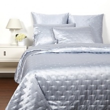 This sumptuous silk and cotton coverlet makes your bed the ultimate luxurious retreat - soothing, sophisticated and beautiful. This sumptuous silk and cotton coverlet makes your bed the ultimate luxurious retreat - soothing, sophisticated and beautiful.