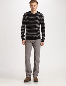 Perfect transitional weather item, shaped in incredibly soft merino wool.CrewneckWoolDry cleanImported Perfect transitional weather item, shaped in incredibly soft merino wool.CrewneckWoolDry cleanImported