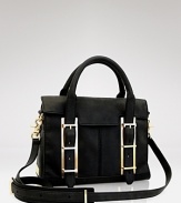 The satchel is the shape du jour, and Botkier's supple leather version is one to covet. A roomy silhouette is prime for daytime demands, while gold tone hardware lends cool-girl appeal.