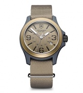 Inspired by the brand's heritage, Victorinox updates its classic chronograph for now. Wear the aluminum-trimmed style to strike a sleek balance between past and present.