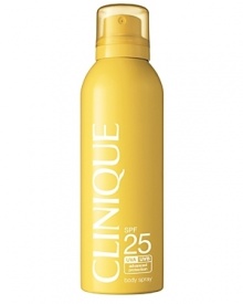 Continuous spray helps deliver high-level protection against the aging and burning effects of UVA and UVB rays with one-touch convenience. With stabilized UVA protection to help guard against premature aging. Gentle enough for sensitive skins. Dermatologist tested. Continuous spray helps deliver high-level protection against the aging and burning effects of UVA and UVB rays with one-touch convenience. With stabilized UVA protection to help guard against premature aging. Gentle enough for sensitive skins. Dermatologist tested.