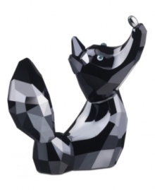 One sly fox, Max features a coat of faceted jet-black crystal and baby-blue eyes. Scoop him up from City Park and take him home, into your den, with the rest of the Swarovski Lovlots collection.