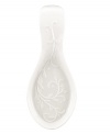 With the elegant white-on-white motif of the Lenox dinnerware collection, the Opal Innocence Carved spoon rest features an embossed vine motif and radiant glaze to refine and keep your table tidy. Qualifies for Rebate