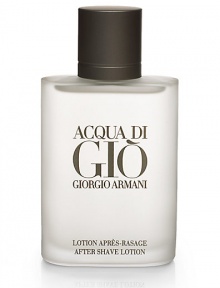 A resolutely masculine fragrance born from the sea, the earth and the breeze of a Mediterranean island. Transparent, aromatic and woody in a nature Aqua Di Gio Pour Homme is a contemporary expression of masculinity in an aura of marine notes, fruits, herbs and woods. 3.4 oz. 