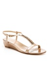 Stuart Weitzman Sandals - Cadena Demi Wedge