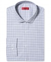 Look put together and preppy cool in this Hugo Boss plaid dress shirt.