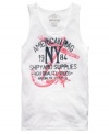 Hit the beach with this sun-ready tank from American Rag.