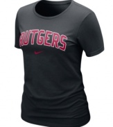 Keep your team pride on display with this NCAA Rutgers Scarlet Knights t-shirt from Nike.