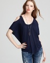 Soft Joie Top - Alcott Cold Shoulder