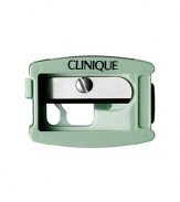 Keeps your lip and eye pencils sharpened for precise application every time. 