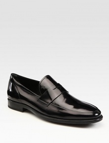 Polished Italian leather and inspired craftsmanship make these handsome loafers light on the feet.Leather liningRubber soleMade in Italy Polished Italian leather and inspired craftsmanship make these handsome loafers light on the feet.Leather liningRubber soleMade in Italy