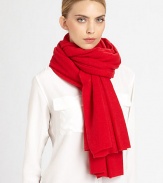 A seasonal favorite rendered in ultra-rich cashmere for superior comfort. CashmereAbout 36 X 80Dry cleanImported