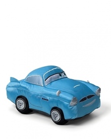 This new shiny coupe will make his debut in Disney/Pixar's CARS 2. Finn is charming and intelligent, but his dare-devilish tactics make this one plush to look out for. This new shiny coupe will make his debut in Disney/Pixar's CARS 2. Finn is charming and intelligent, but his dare-devilish tactics make this one plush to look out for.
