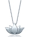 This sterling silver lotus pendant from Alex Woo is bohemian hardware. Simple but elegant, this piece hints at hippie chic worn over basics or a printed maxi.