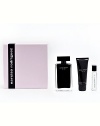 Celebrate the holiday season with the luxurious scent of for her. This 3-piece set contains a 3.3 oz her eau de toilette spray with a complimentary 2.5 oz. her body lotion and 0.3 oz. her purse spray making it the ultimate gift for the most sophisticated woman. Made in France. 