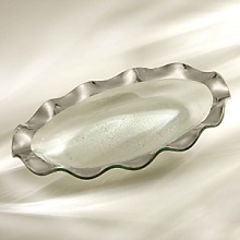 Ancient Italian relics are translated into an abstracted modern design in this handcrafted dinnerware and serving collection from designer Ann Morhauser. Our handpainted pure platinum banded dinnerware collection tastefully accentuates everything from sleek, modern designs to delicate porcelain, or can be used on its own as a dramatic statement. Ancient Italian relics are translated into an abstracted modern design in this handcrafted dinnerware and serving collection from designer Ann Morhauser. Our handpainted pure platinum banded dinnerware collection tastefully accentuates everything from sleek, modern designs to delicate porcelain, or can be used on its own as a dramatic statement.