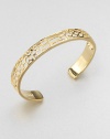 EXCLUSIVELY AT SAKS.COM From the Serpentine Collection. An exotic yet minimalist style featuring a open, snakeskin-inspired design. 18k goldplated sterling silverSlip-on styleImported 