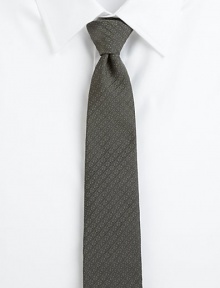 Micro neat design lends a touch of modern elegance to this sartorial staple, rendered in rich Italian silk.About 3 wideSilkDry cleanMade in Italy Micro neat design lends a touch of modern elegance to this sartorial staple, rendered in rich Italian silk.About 3 wideSilkDry cleanMade in Italy