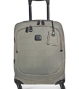 In the world of travel, you deserve to land on luxury. Striking craftsmanship and stunning attention to detail stand out in this first-class flier. Enjoy the peace of mind that comes with traveling in ultimate style that packs all the essentials into a spacious main compartment and endless pockets. 2-year limited warranty.