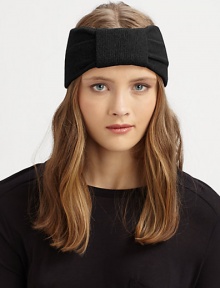 A knotted detail defines this wool-blend, toasty headband.4 X 9Wool/Polyester/Nylon/Angora/CashmereDry cleanImported A knotted detail defines this wool-blend, toasty headband.4 X 9Wool/Polyester/Nylon/Angora/CashmereDry cleanImported