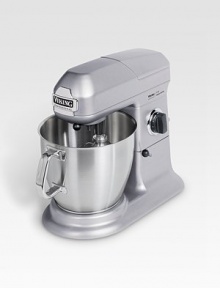 With 1000 watts of power, this professional-grade stand mixers provides enough brawn to knead any dough into submission. But it has a tender side, with a range of settings delicate enough for even the most sensitive meringue. With 1000 watts of power, this professional-grade stand mixers provides enough brawn to knead any dough into submission. But it has a tender side, with a range of settings delicate enough for even the most sensitive meringue.