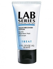 Vitamin-enriched moisture infusion works nights to repair and replenish skin's appearance while protecting against the visible signs of aging as you sleep. Delivers a supple, fresher, healthier appearance in the a.m. Firms skin and reduces the look of fine lines and wrinkles. Potent antioxidant complex helps protect skin from damaging free radicals and environmental assaults. Provides immediate and long-lasting hydration.>For all skin types. 1.7 oz. Vitamin-enriched moisture infusion works nights to repair and replenish skin's appearance while protecting against the visible signs of aging as you sleep. Delivers a supple, fresher, healthier appearance in the a.m. Firms skin and reduces the look of fine lines and wrinkles. Potent antioxidant complex helps protect skin from damaging free radicals and environmental assaults. Provides immediate and long-lasting hydration.>For all skin types. 1.7 oz.