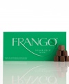 Sugar-free never tasted so sweet. Frango's sugar-free mint chocolates have the same full, rich flavor as their sugar-enriched counterparts, but with a healthy twist. Each one-pound box comes with 45-pieces of decadent, sugar-free chocolate. Since 1918, Frango has been cooking up batches of savory, yet refreshingly melt-in-your-mouth mint chocolate. Make these chocolates an after-dinner fixture in your home or surprise somebody with a gift of Frango's sugar-free version of their top-selling treat.