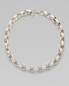 A statement piece with a classic design. Sterling silverLength, about 20Toggle clasp closureMade in Italy 
