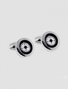 Miniature standard compass keeps you on track. Finished with torpedo fitting PCP plated metal with mineral glass screen Made in United Kingdom Miniature standard compass keeps you on track. Finished with torpedo fitting PCP plated metal with mineral glass screen Made in United Kingdom
