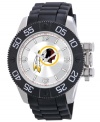 Root for your team 24/7 with this sporty watch from Game Time. Features a Washington Redskin logo at the dial.