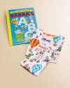 Put on her adorable matching pajamas and get set to join Babar and the residents of Celesteville as they present the letters of the alphabet.Scalloped crewneckLong sleevesPullover styleElastic waistbandCottonMachine washMade in USAHardcover book is included, 32 pages