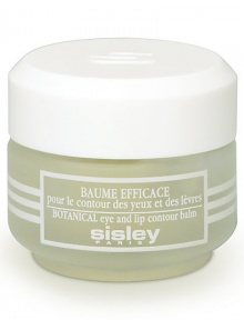 Botanical Eye & Lip Contour Balm. This transparent, refreshing gel helps to smooth and moisturize delicate skin around the eyes and lips, diminishing the appearance of puffiness and helping to reduce lines. Specially formulated with botanical extracts of witchhazel and phytostimulines of tomato to hydrate skin, leaving it soft and supple. Suitable for all skin types. Also recommended for men. 1.0 oz. Made in France. Botanical Eye & Lip Contour Balm. This transparent, refreshing gel helps to smooth and moisturize delicate skin around the eyes and lips, diminishing the appearance of puffiness and helping to reduce lines. Specially formulated with botanical extracts of witchhazel and phytostimulines of tomato to hydrate skin, leaving it soft and supple. Suitable for all skin types. Also recommended for men. 1.0 oz. Made in France.