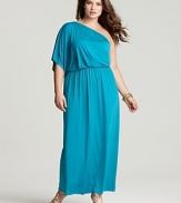 T Bags Plus Size Raschel Maxi Dress
