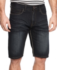 Cool and classic, these Ring of Fire shorts are a great warm weather wardrobe basic.