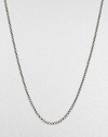 Sterling silver and 14K yellow gold chain necklace. Lobster claw clasp 72 long Made in USA